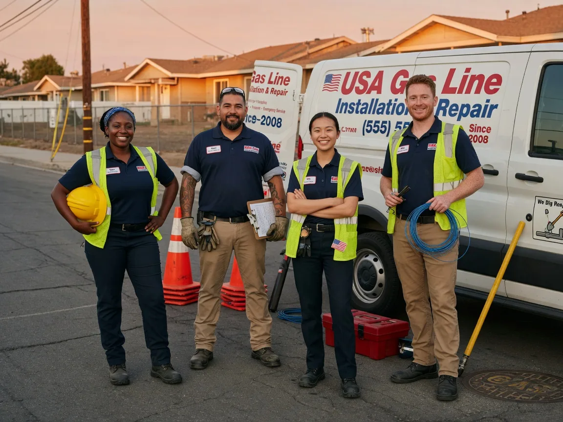 Gas Line Installation company in Custer City, OK